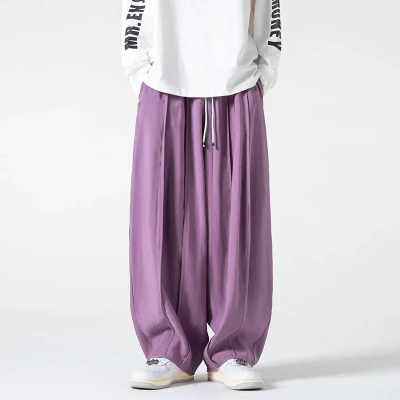 Unisex Casual Pants – Street-Style Harem Pants