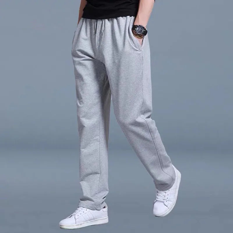 New Korean-Style Men's Straight-Leg Casual Sweatpants