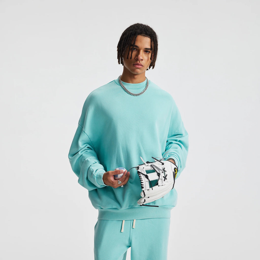 Men's Retro Loose-Fit Pullover (with Pockets)