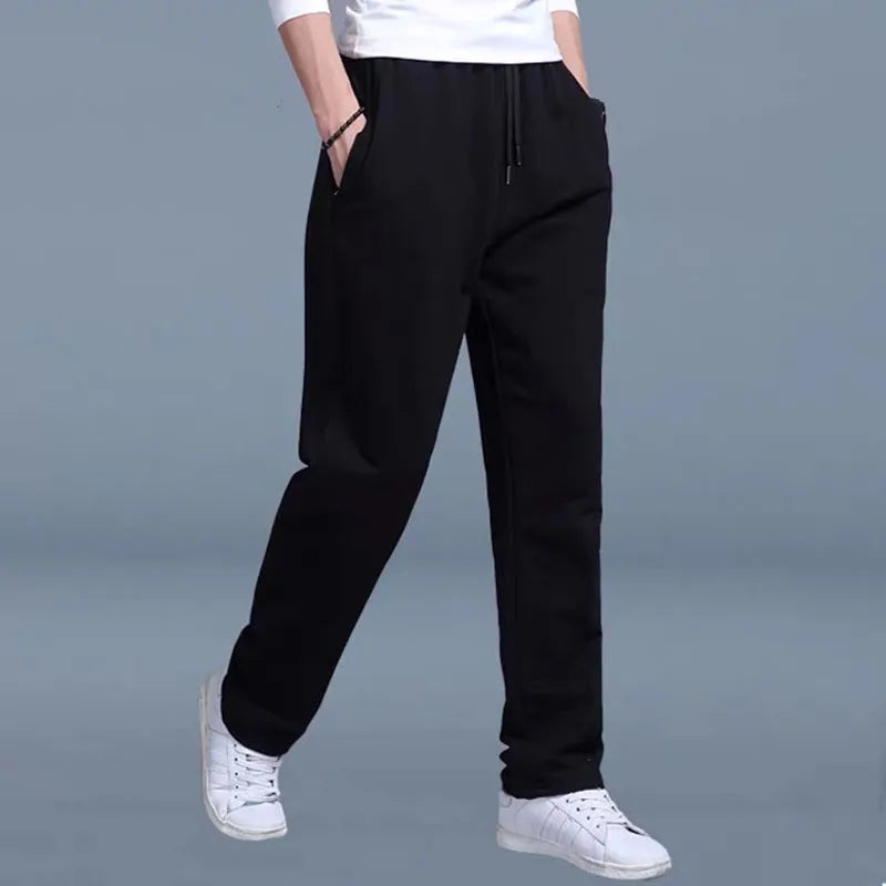 New Korean-Style Men's Straight-Leg Casual Sweatpants