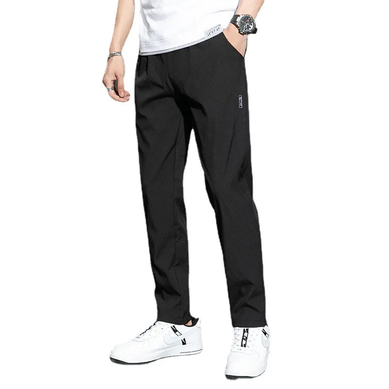 Men's Summer Ice Silk Trousers