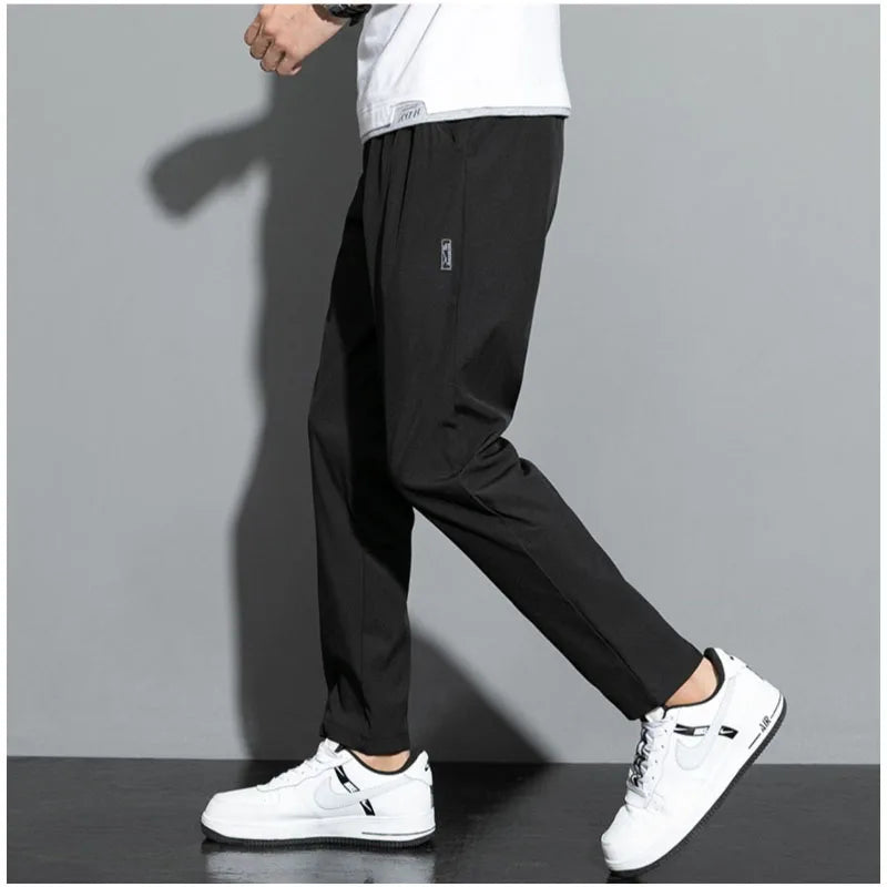 Men's Summer Ice Silk Trousers