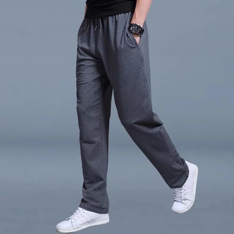 New Korean-Style Men's Straight-Leg Casual Sweatpants