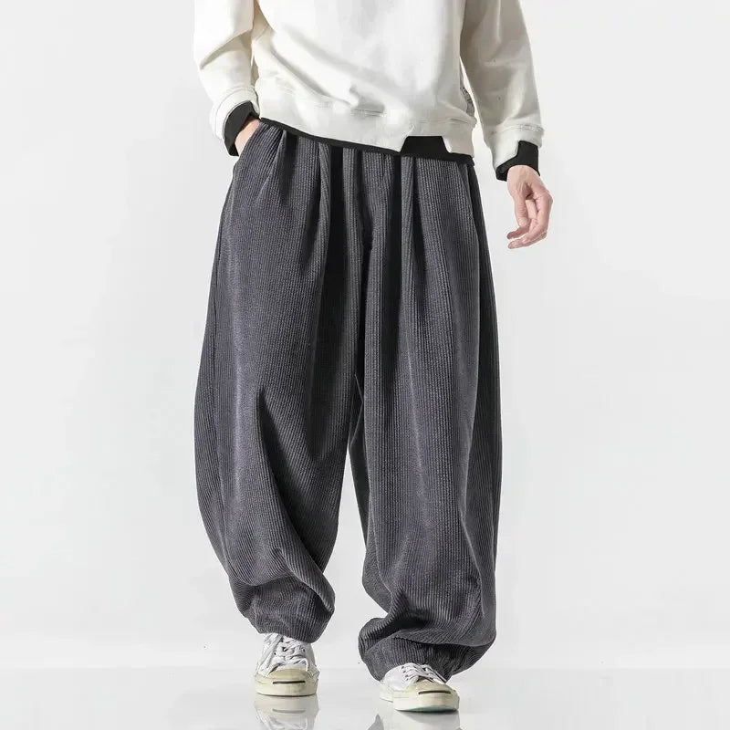 Unisex Casual Pants – Street-Style Harem Pants