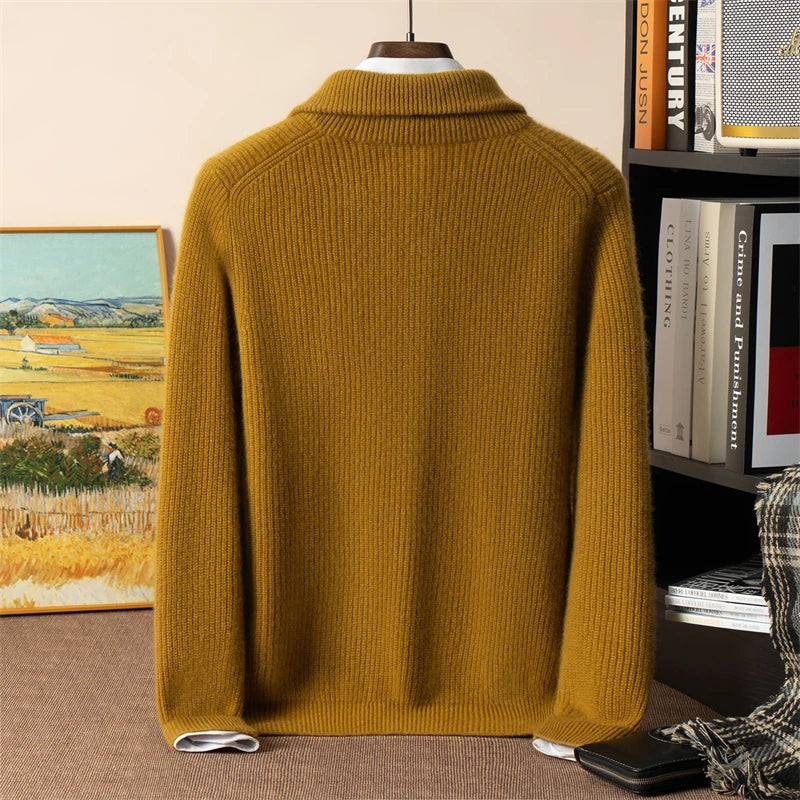 100% Pure Cashmere Men's Sweater