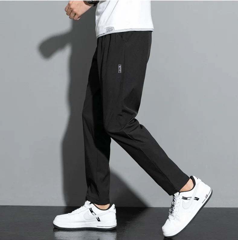 Men's Summer Ice Silk Trousers