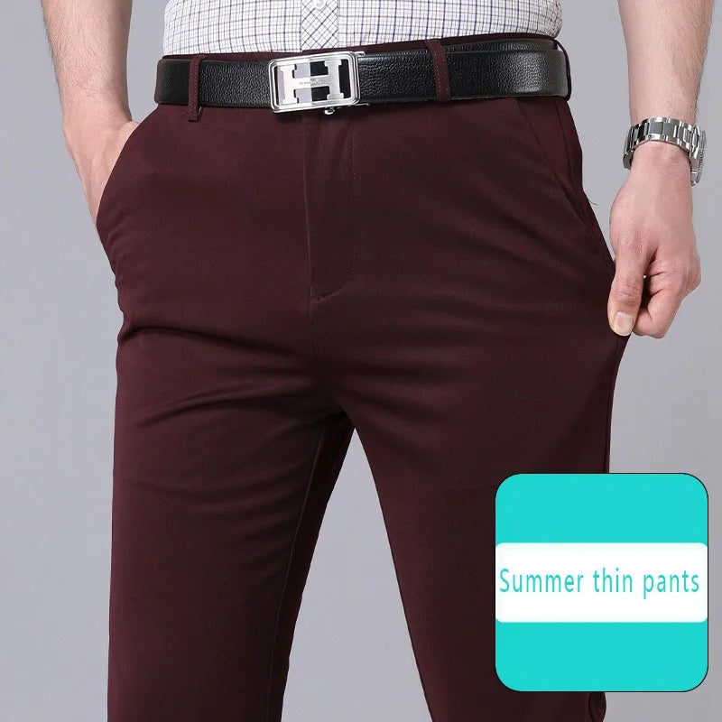 Men's Business Casual Trousers