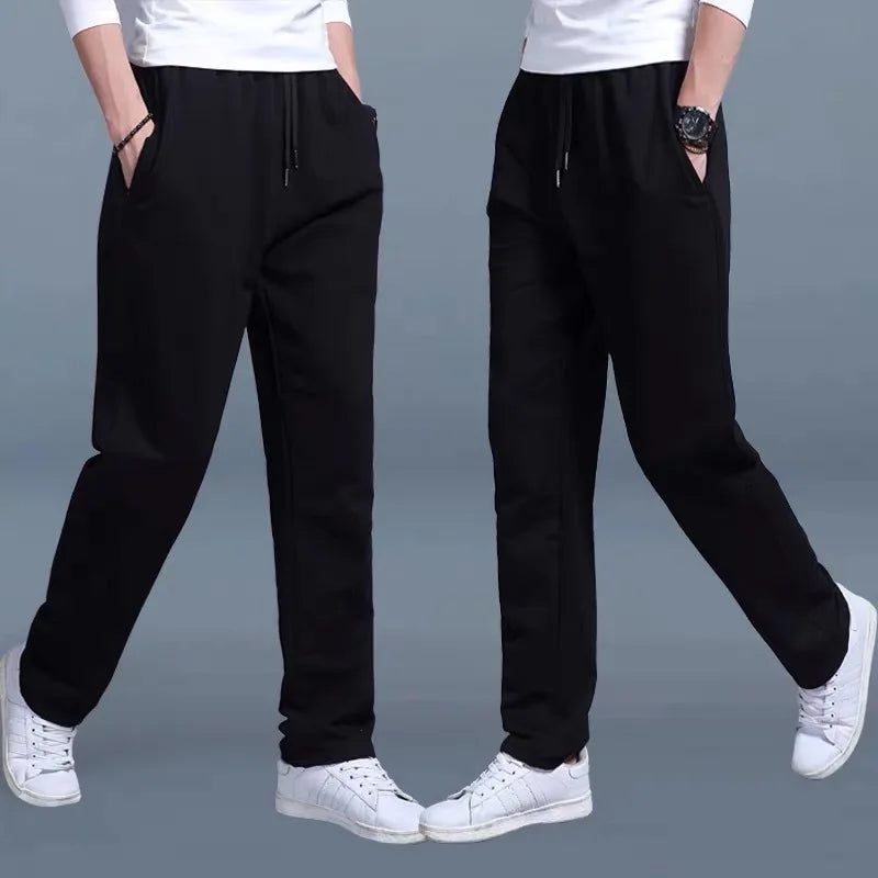 New Korean-Style Men's Straight-Leg Casual Sweatpants