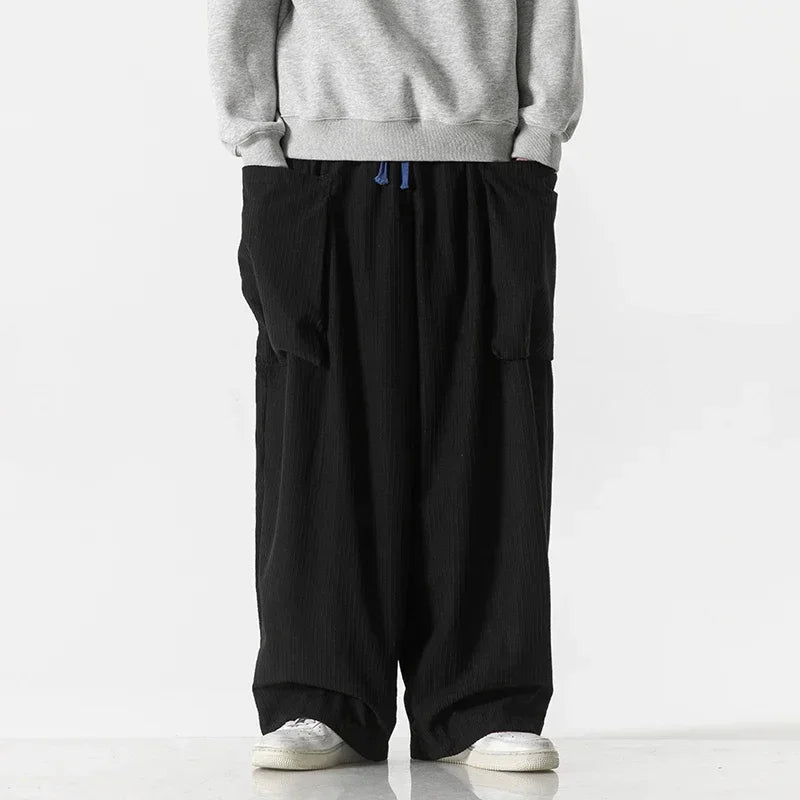 Unisex Casual Pants – Street-Style Harem Pants